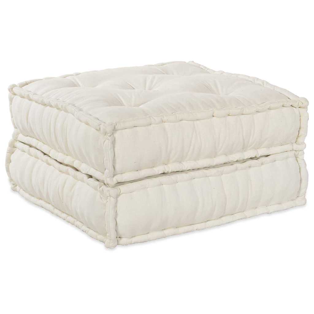 Modularna sofa 2 pcs Krem 140 x 70 x 36 cm Tkanina