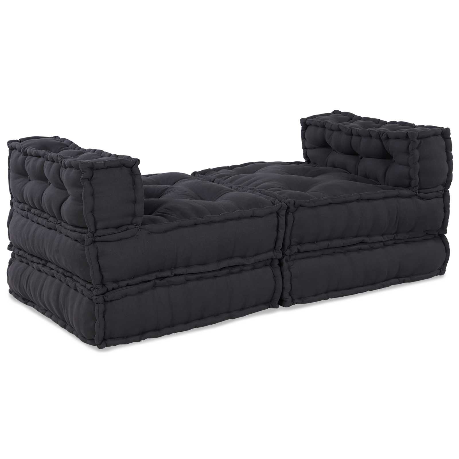 Modularna sofa 4 pcs Antracit Tkanina