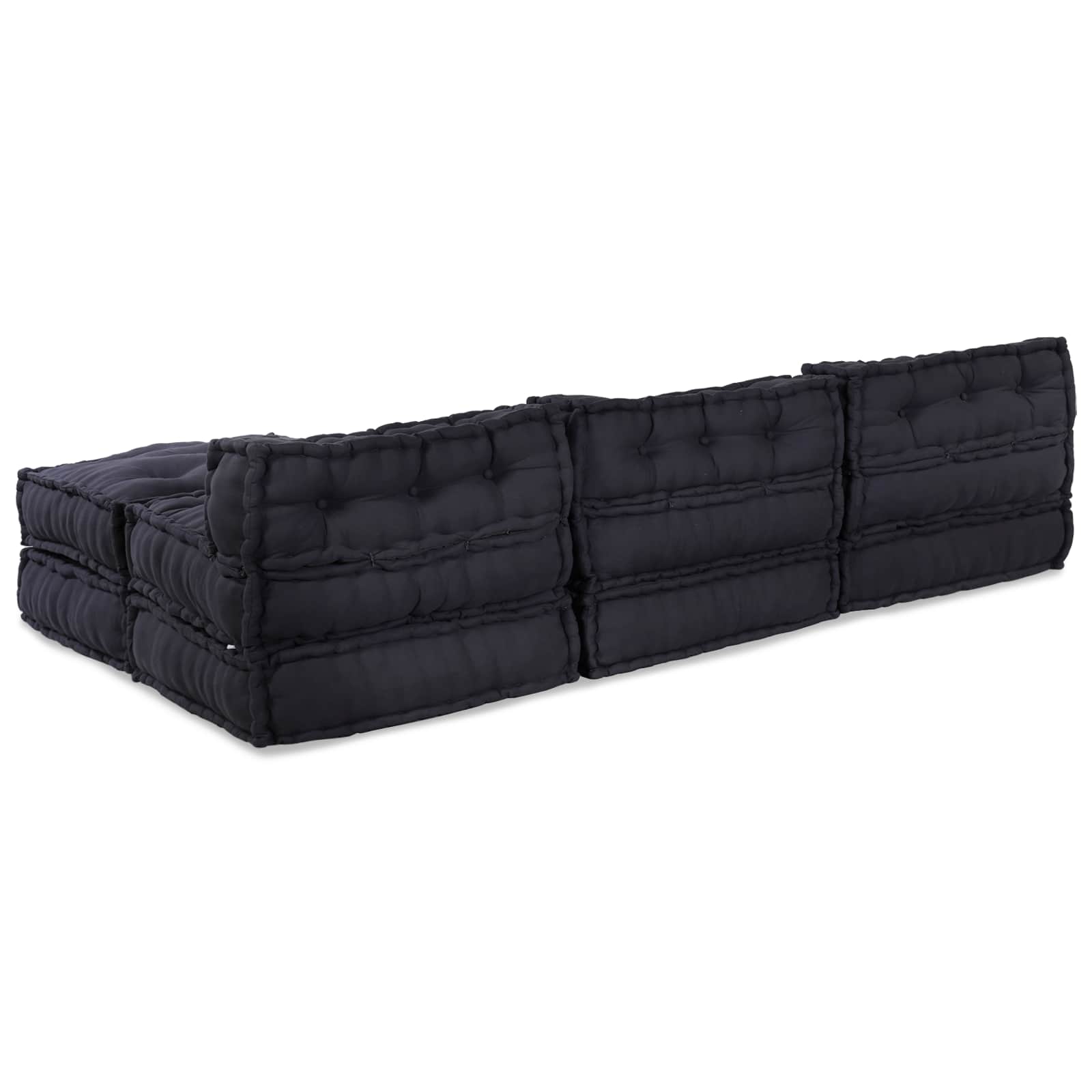 Modularna sofa 4 pcs Antracit Tkanina