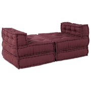 Modularna sofa 4 pcs Bordo Tkanina