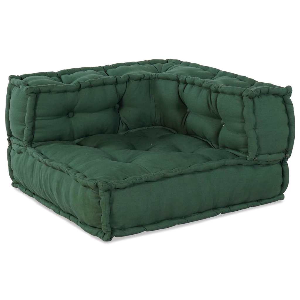 Modularna sofa 4 pcs Zelena Tkanina