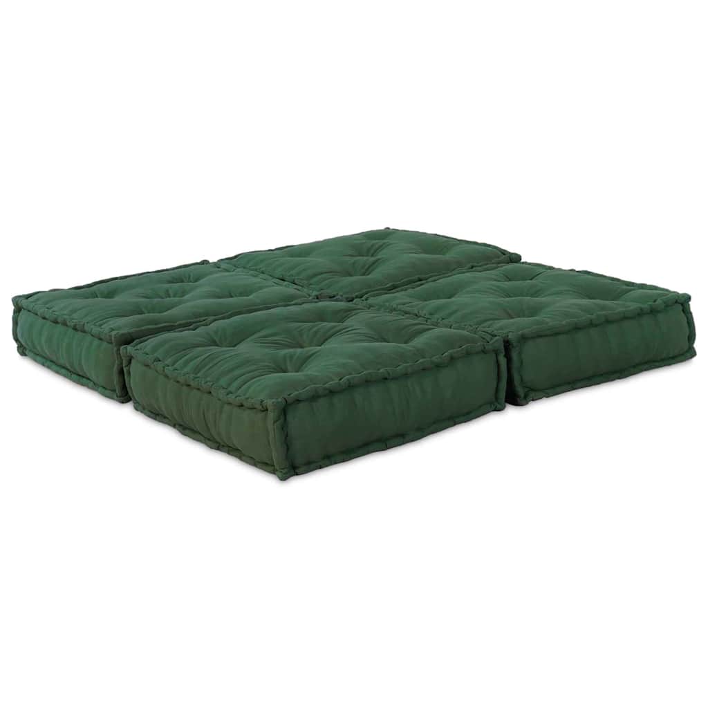 Modularna sofa 2 pcs Zelena 140 x 70 x 36 cm Tkanina