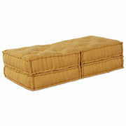 Modularna sofa 2 pcs Žuta 140 x 70 x 36 cm Tkanina