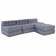 Modularna sofa 4 pcs Siva Tkanina