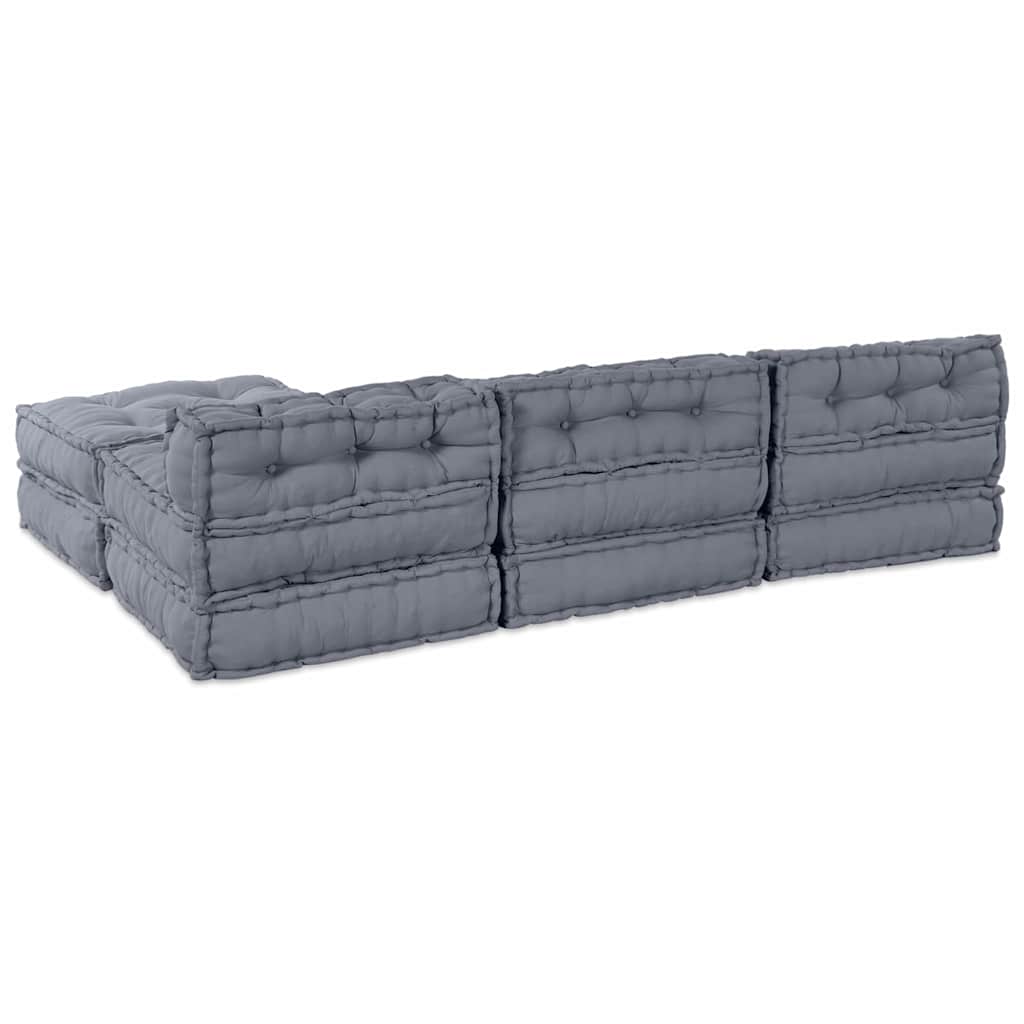 Modularna sofa 4 pcs Siva Tkanina