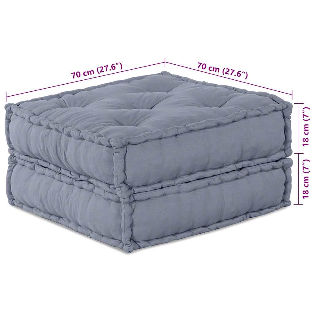 Modularna sofa 4 pcs Siva Tkanina