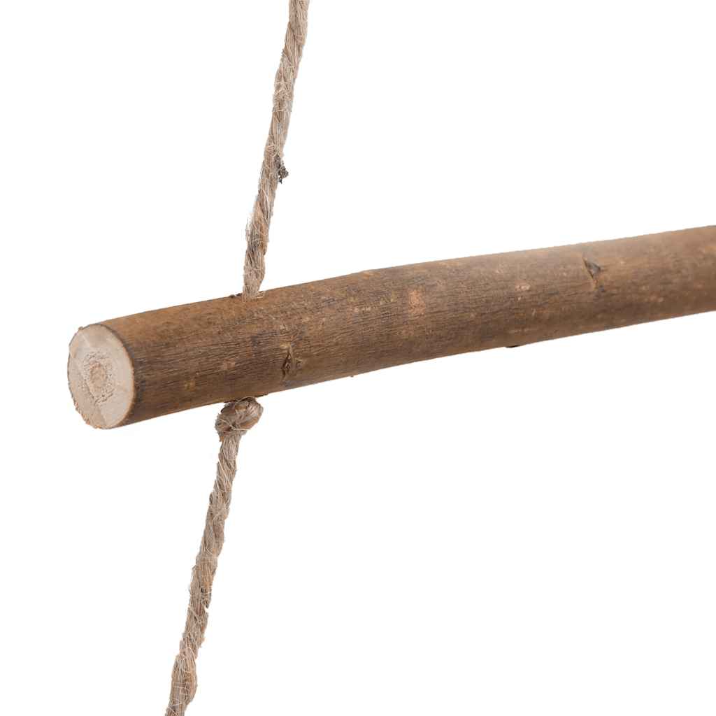 Viseće božićno drvce s vrhom od zvijezde 74 x 150 cm, prirodna grana