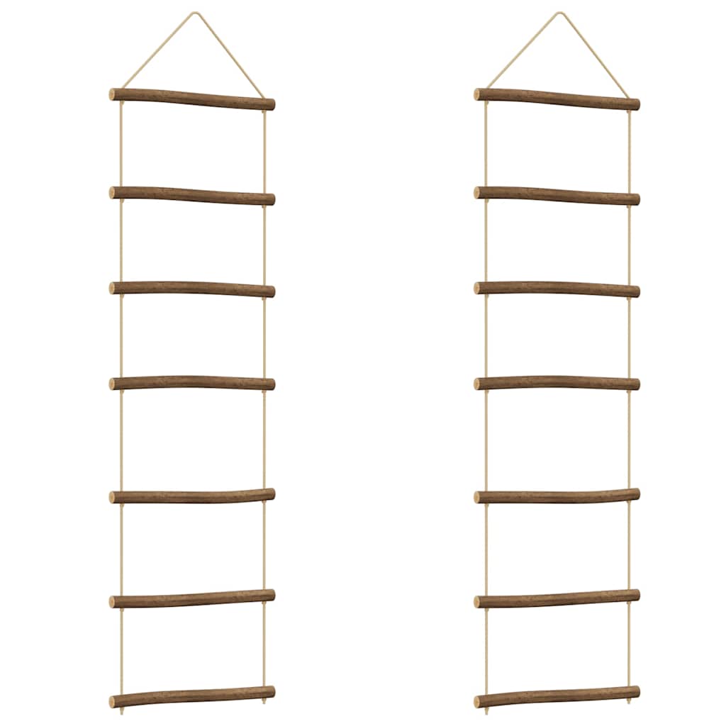Zidni ukrasi u obliku ljestava 2 kom 30x100 cm prirodne grane