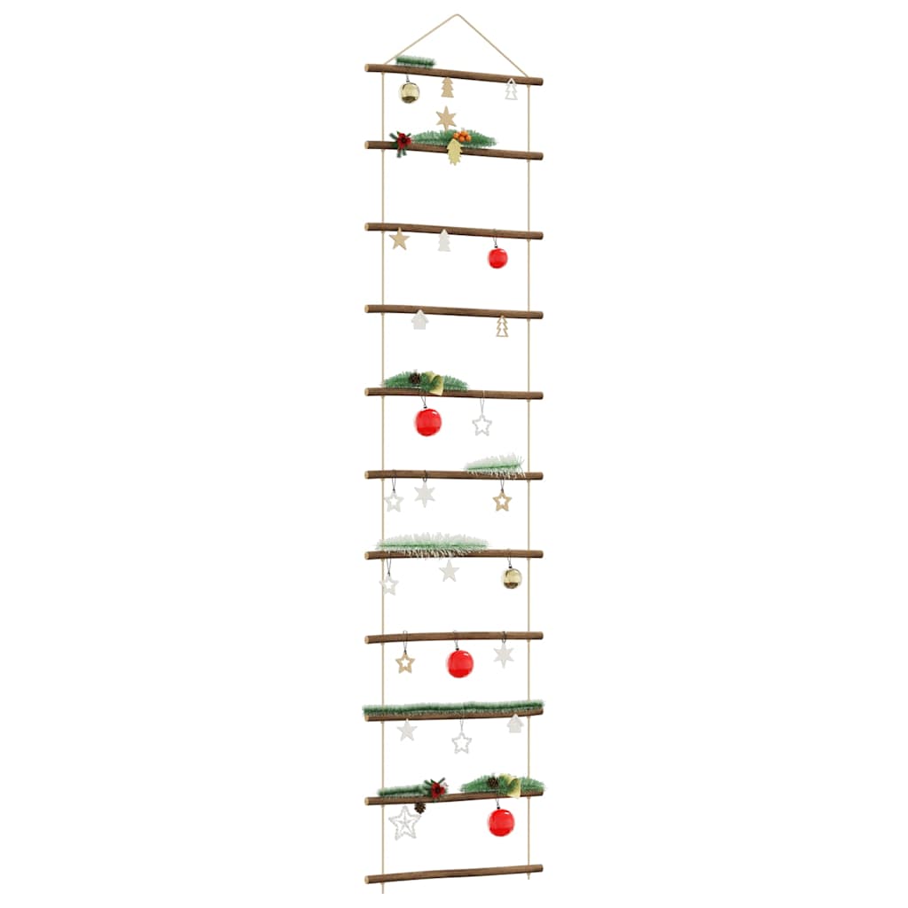 Zidni ukras u obliku ljestava 50x200 cm prirodna grana