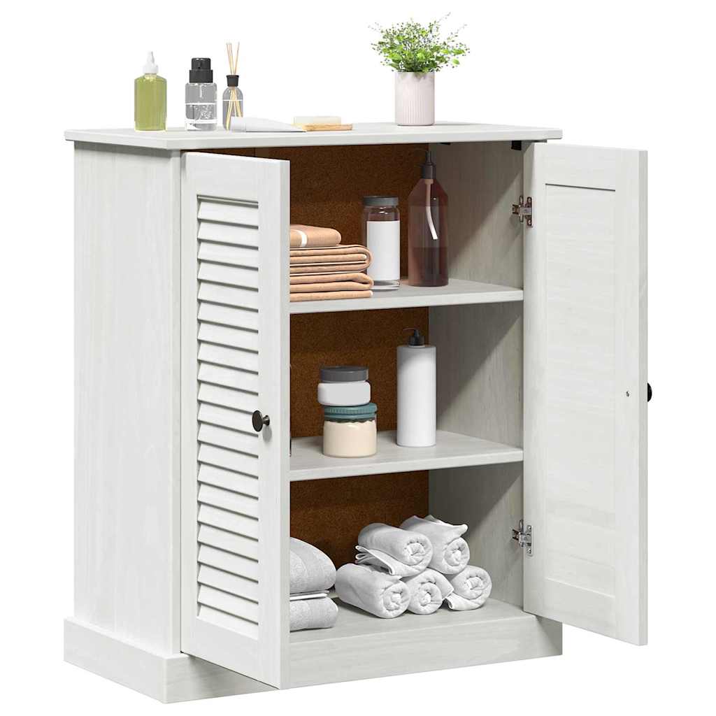 Kupaonski ormar VIGO Bijela i antikna bijela 68 x 34 x 80 cm