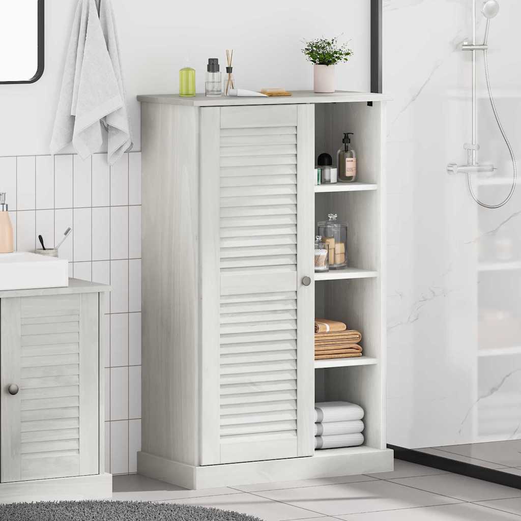 Kupaonski ormar VIGO Bijela i antikna bijela 68 x 34 x 110 cm