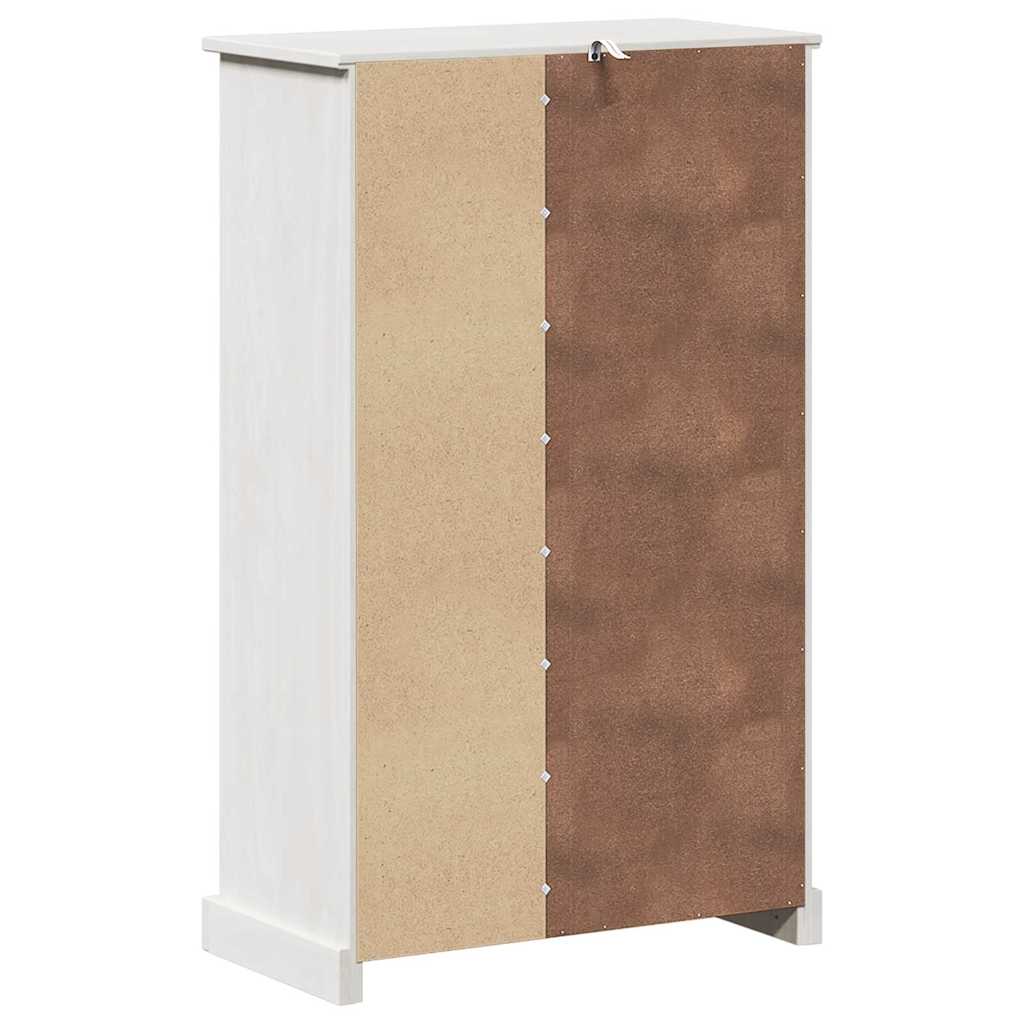 Kupaonski ormar VIGO Bijela i antikna bijela 68 x 34 x 110 cm
