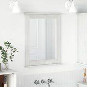 Ogledalo VIGO Antič White 55,5 x 5 x 70 cm Masivna borovina