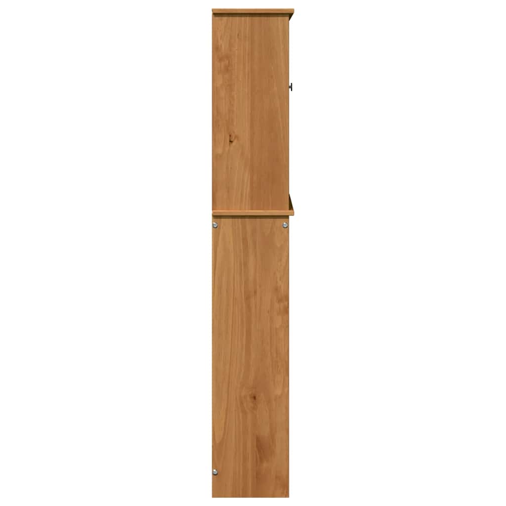 Kabinetska WC VIGO Smeđa i medena smeđa 60 x 27 x 161 cm