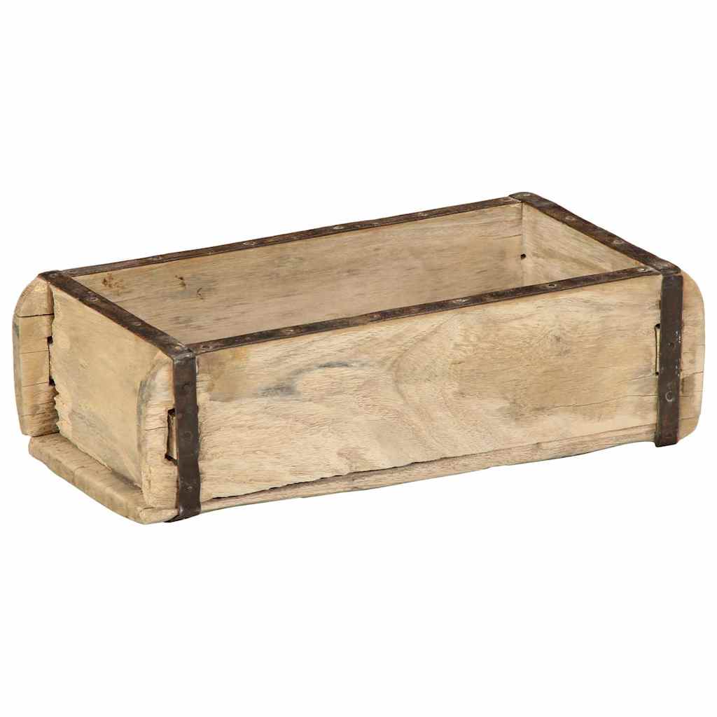 Pladanj Smeđa 30 x 15 x 9 cm Čvrsto drvo iz reciklaže