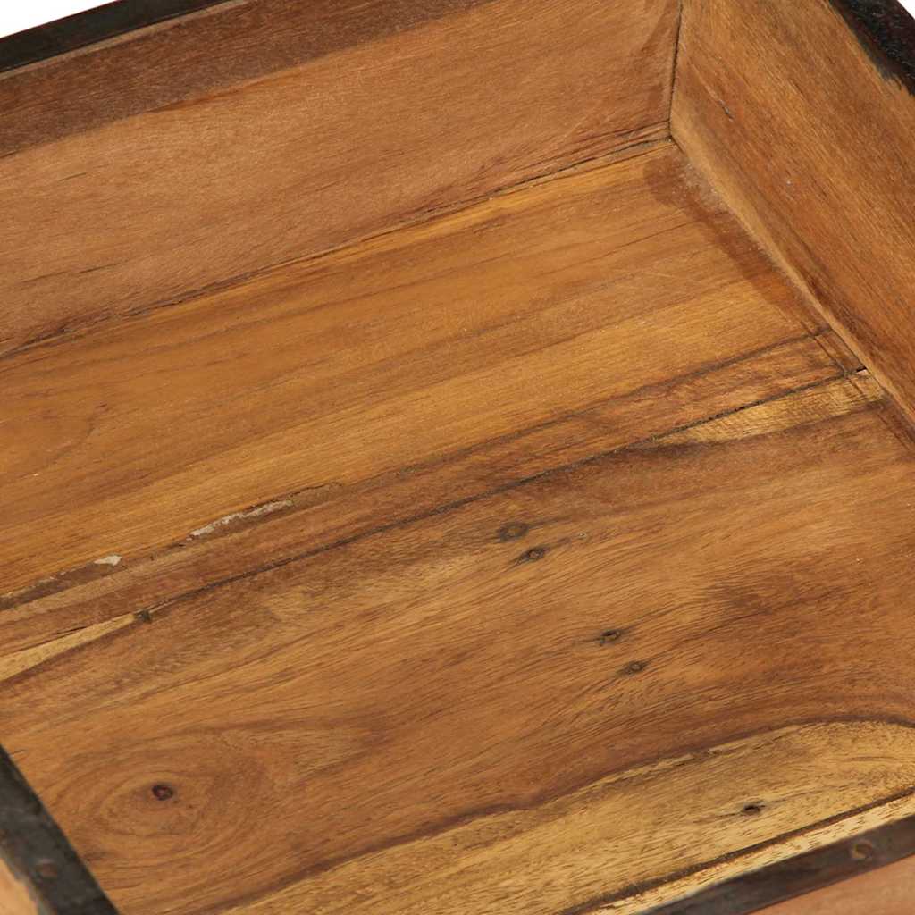 Pladanj 2 pcs Smeđa 29 x 31 x 10 cm Čvrsto drvo iz reciklaže
