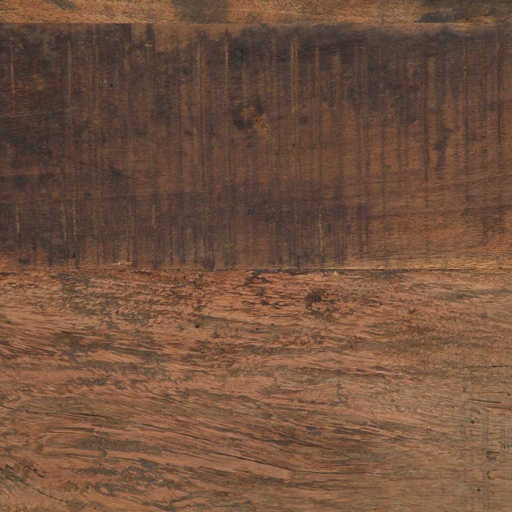 Konačna Stolić Smeđa 110 x 35 x 76 cm Čvrsto drvo iz reciklaže
