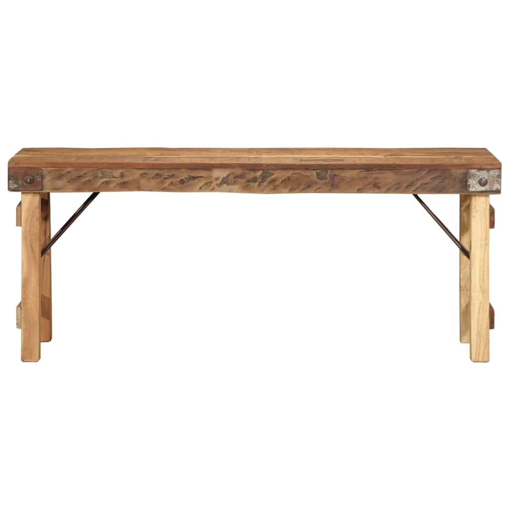 klupa Prirodna 110 x 35 x 46 cm Otkazana Stara Drvo