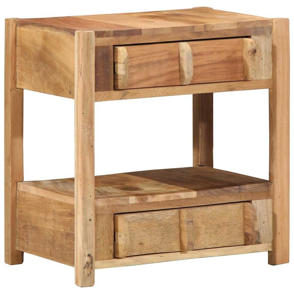 Konačna Stolić Smeđa 43 x 32 x 46 cm Čvrsto drvo iz reciklaže