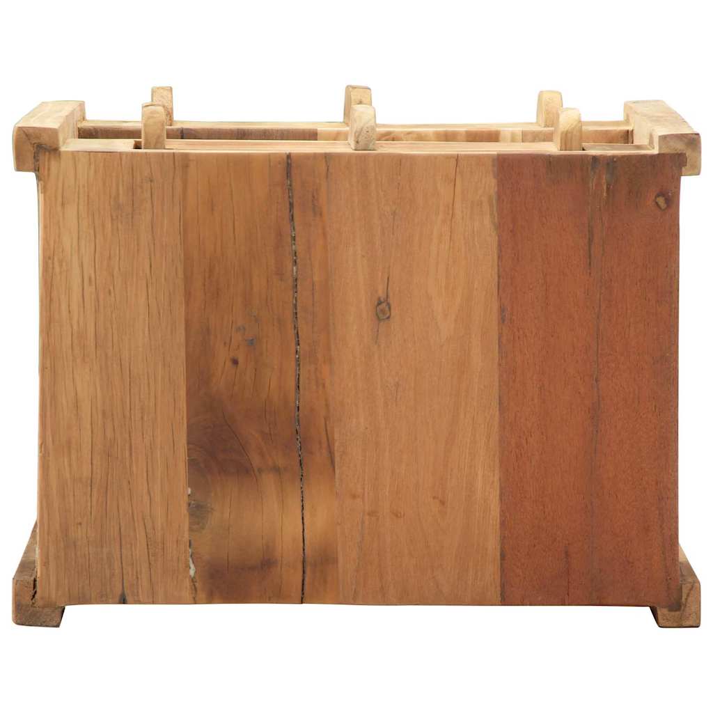 Konačna Stolić Smeđa 43 x 32 x 46 cm Čvrsto drvo iz reciklaže