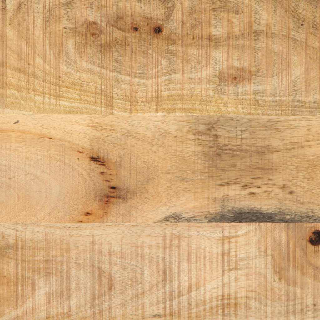 Noćni ormar Smeđa i crna 40 x 35 x 50 cm Čvrsto drvo manga