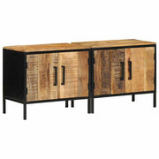 Noćni ormar 2 pcs Smeđa i crna 50 x 30 x 45 cm