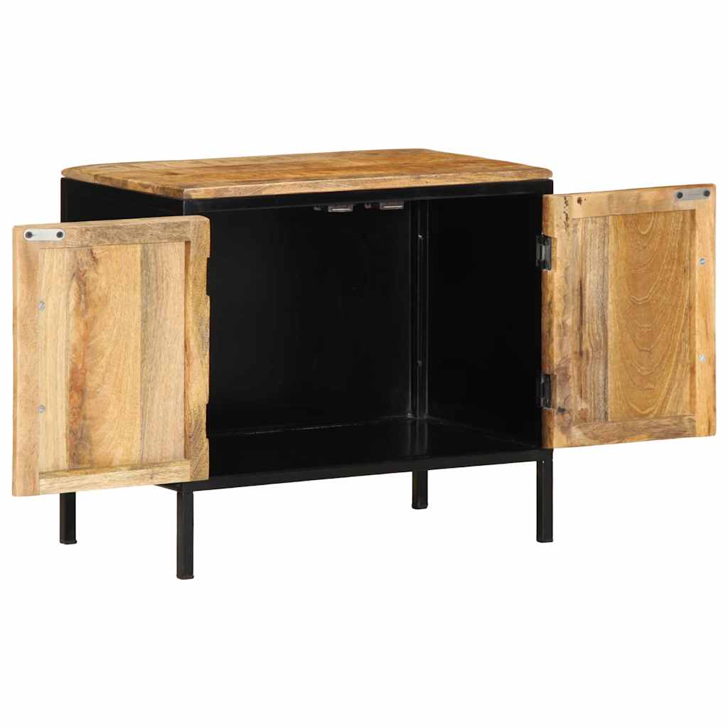 Noćni ormar 2 pcs Smeđa i crna 50 x 30 x 45 cm