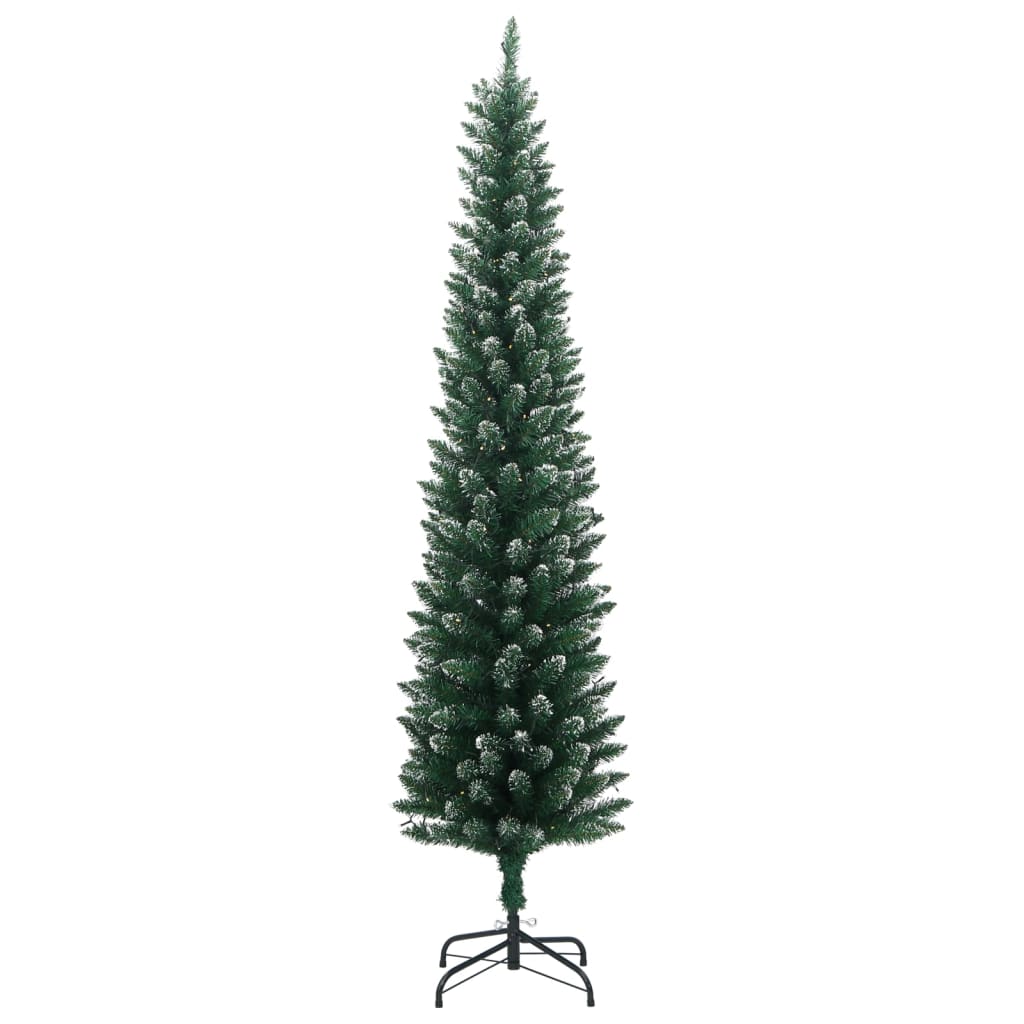 Umjetno tanko božićno drvce sa 150 LED žarulja 120 cm