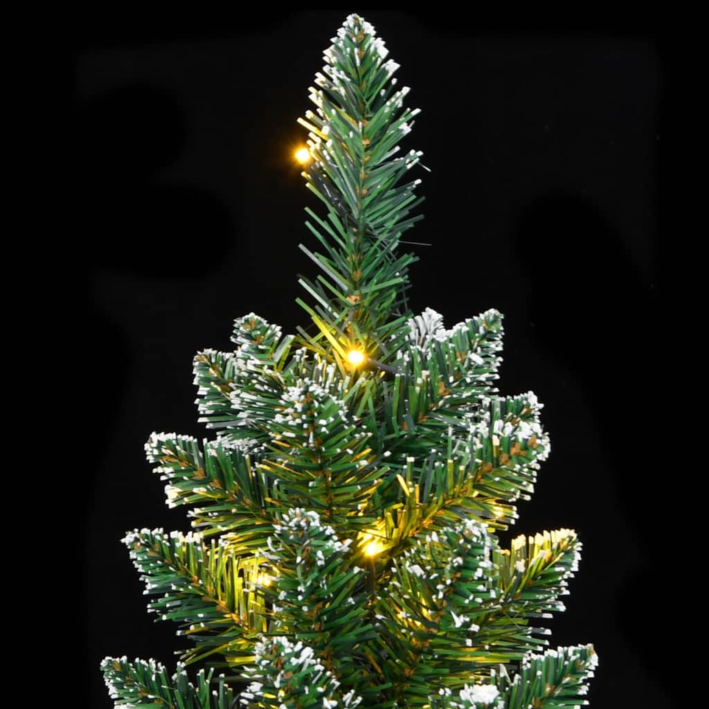 Umjetno tanko božićno drvce sa 150 LED žarulja 120 cm