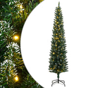 Umjetno tanko božićno drvce sa 150 LED žarulja 150 cm