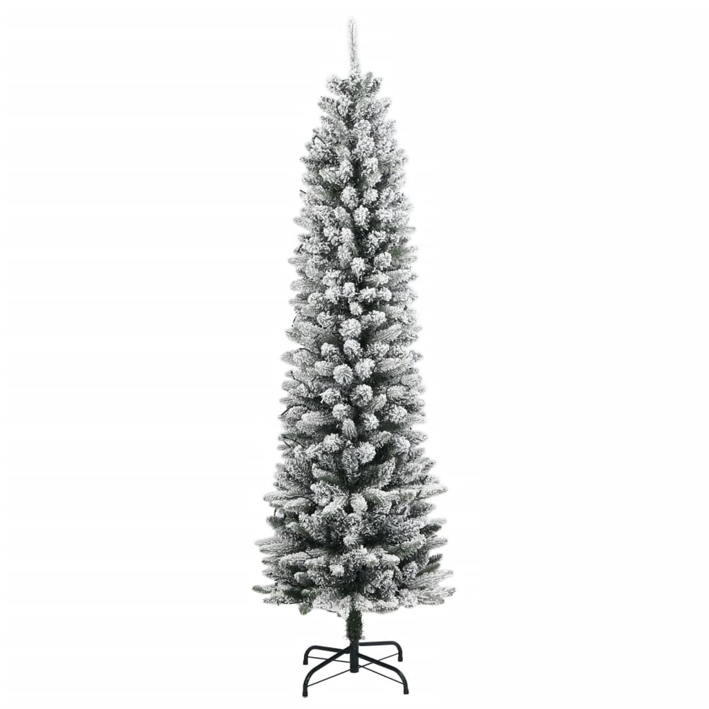 Umjetno božićno drvce sa 150 LED žarulja i snijegom 150 cm