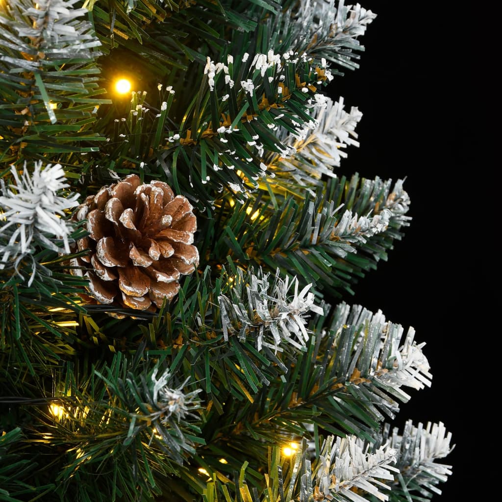 Umjetno tanko božićno drvce sa 150 LED žarulja 120 cm
