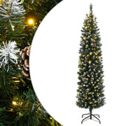 Umjetno tanko božićno drvce sa 150 LED žarulja 150 cm