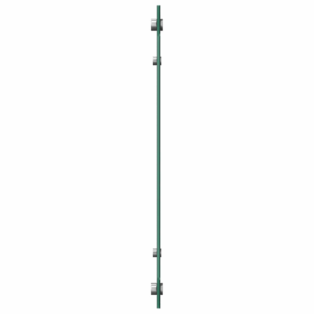Kuhinjske zaštite od prskanja 2 kom crne 70 x 50 cm staklene