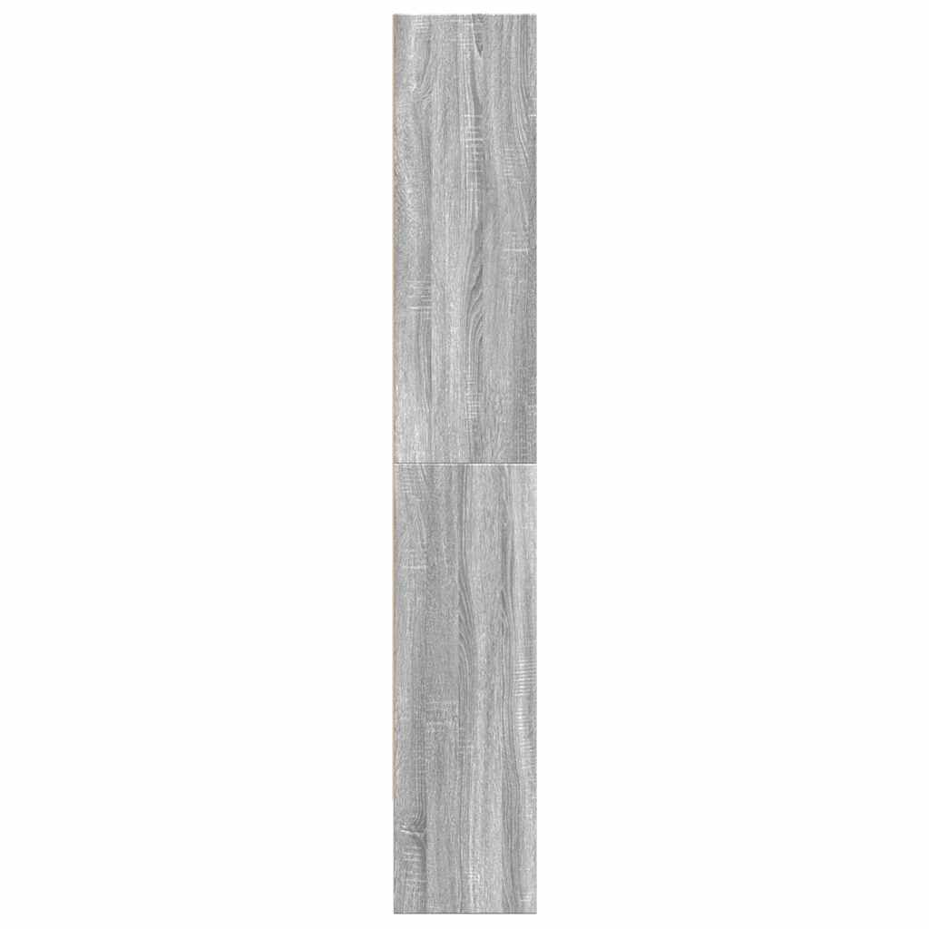 Ormar za knjige Sivi Sonoma 80x30x189 cm Konstruirano drvo