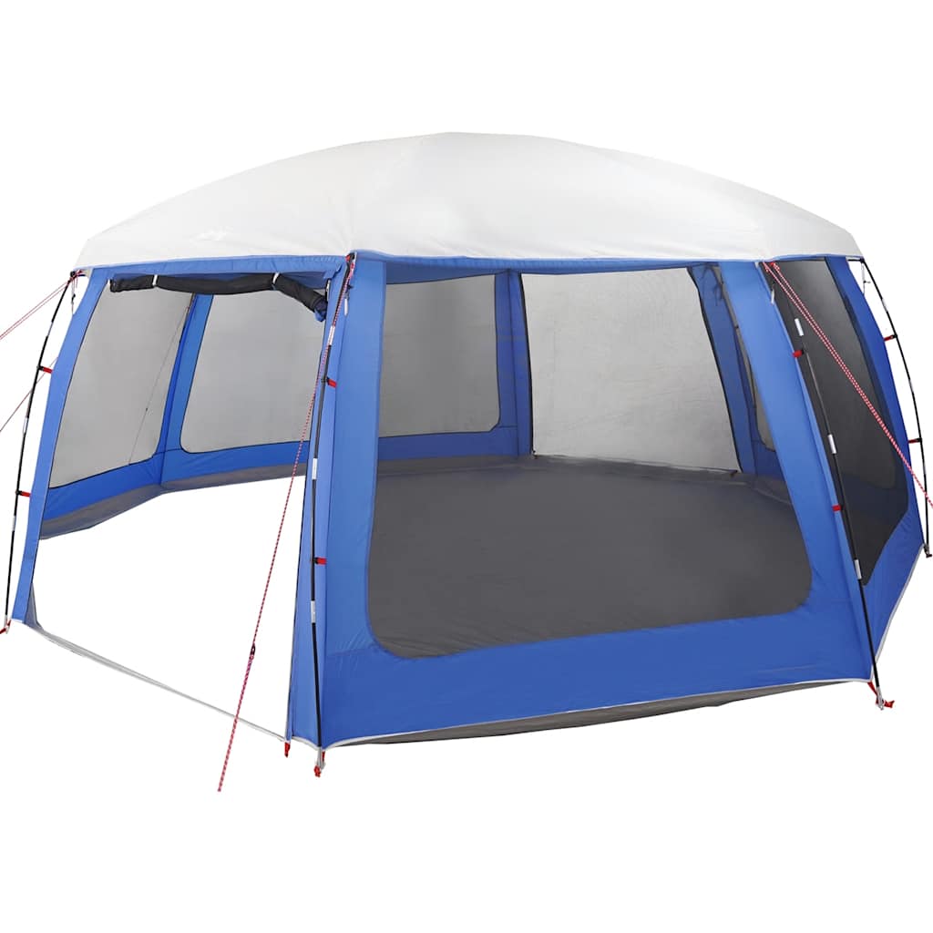 Šator za bazen s uklonjivim letvicama i mrežastim stjenkama Plava 690 x 690 cm