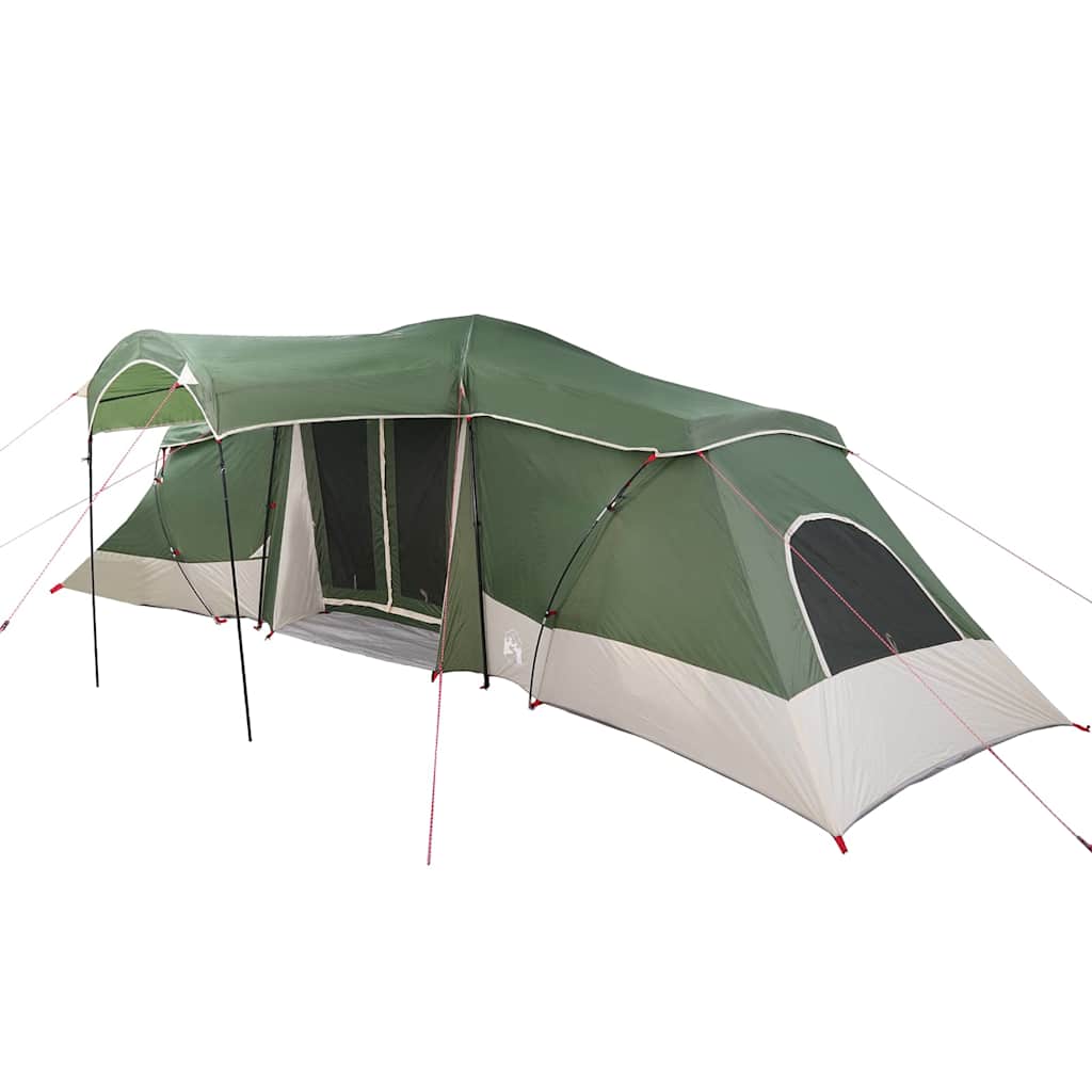 Obiteljski šator s krovom Zelena i Siva 721 x 335 x 212 cm