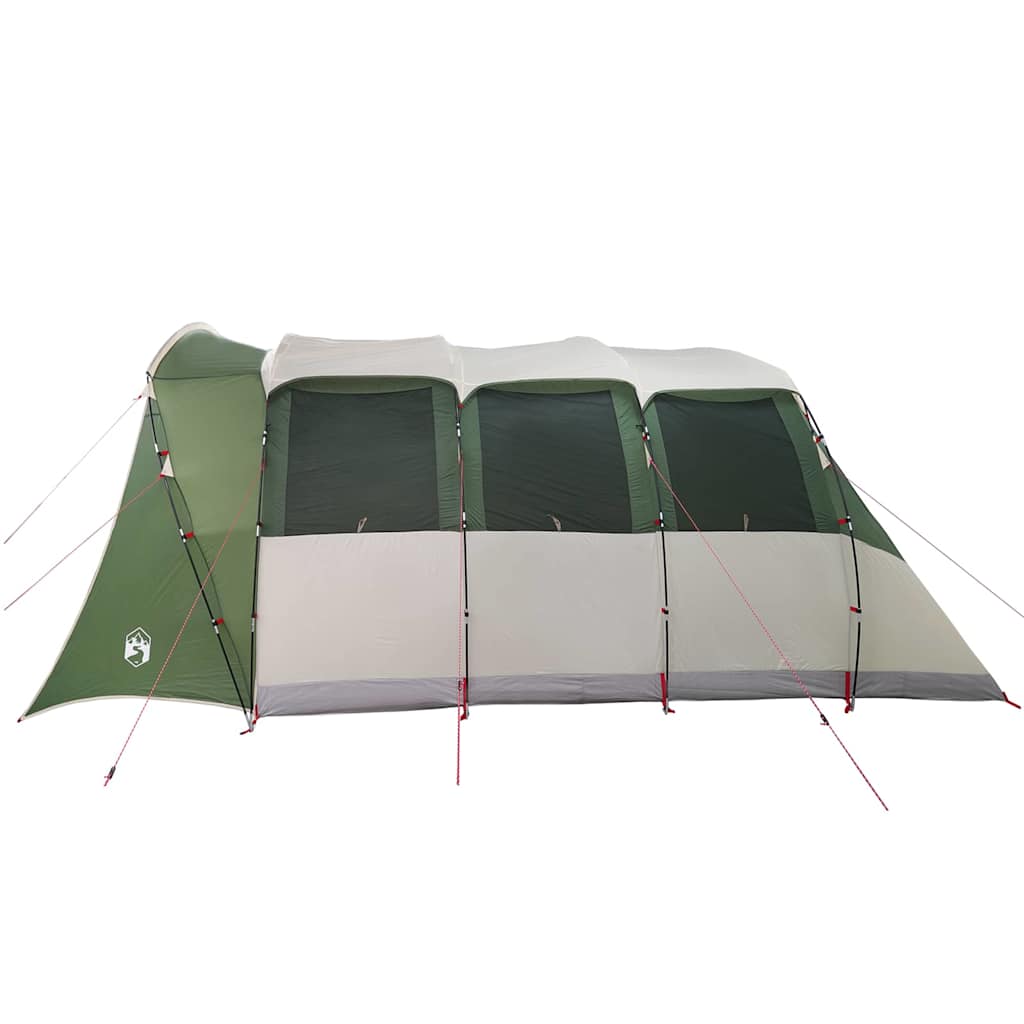 Obiteljski šator s krovom Zelena i bijela 576 x 325 x 213 cm