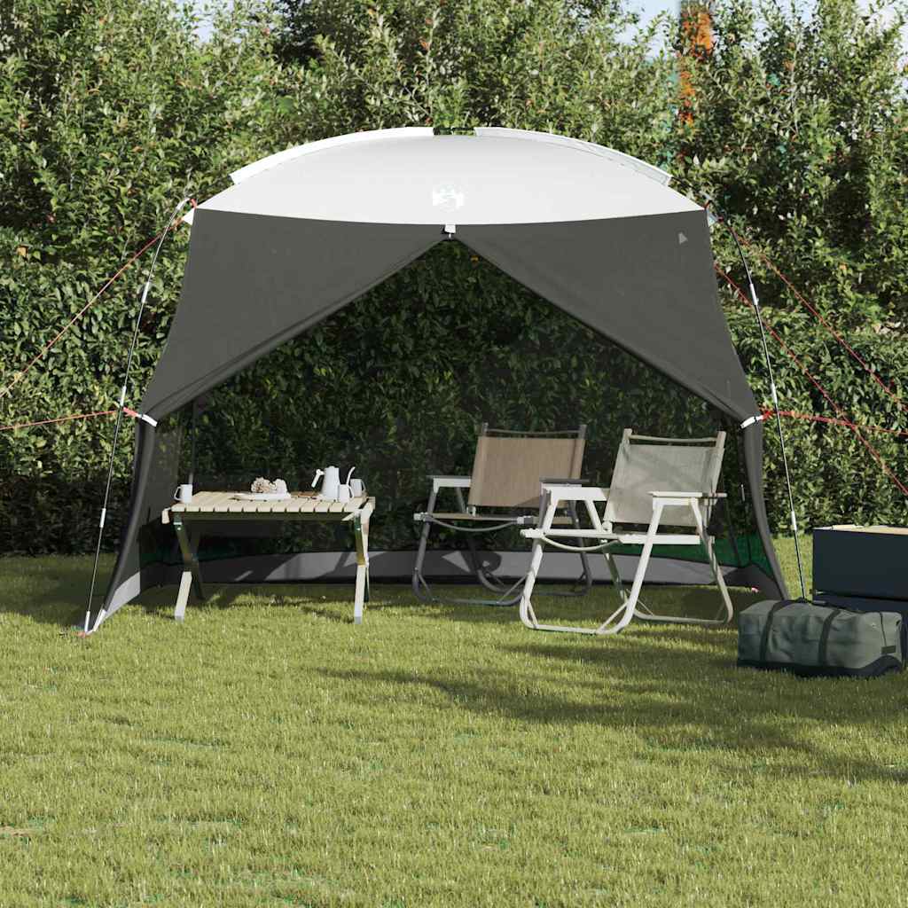 Šator s mrežom protiv komaraca s krovom Siva 320 x 320 x 218 cm