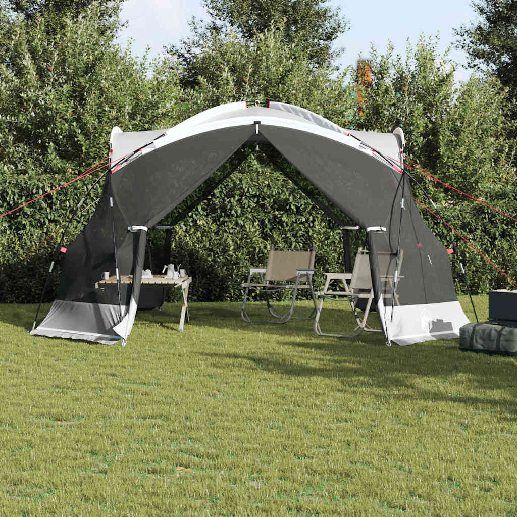 Šator s mrežom protiv komaraca s krovom Siva 434 x 434 x 230 cm