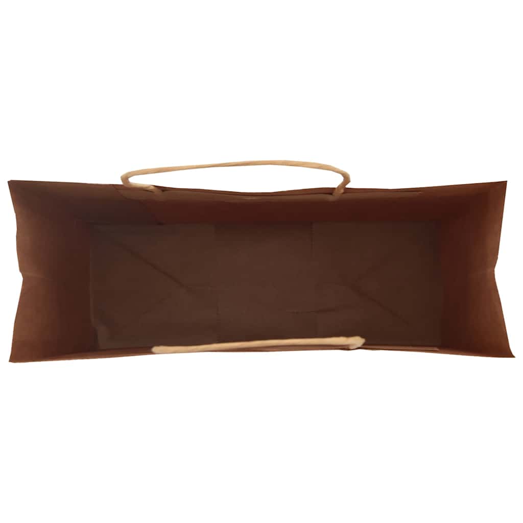 Papirnate vrećice 250 kom s ručkama plave 45x17x48 cm