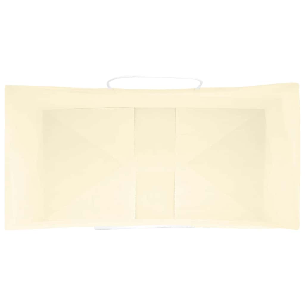 Papirnate vrećice 250 kom s ručkama žute 32x17x25 cm