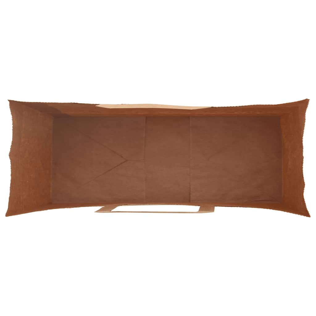 Papirnate vrećice 50 kom s ručkama smeđe 32x12x42 cm