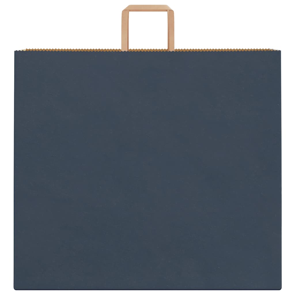 Papirnate vrećice 250 kom s ručkama plave 54x15x49 cm