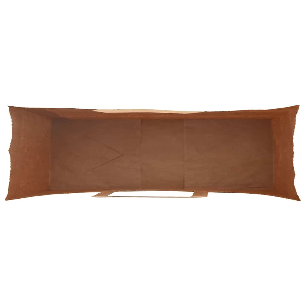 Papirnate vrećice 250 kom s ručkama crvene 54x15x49 cm