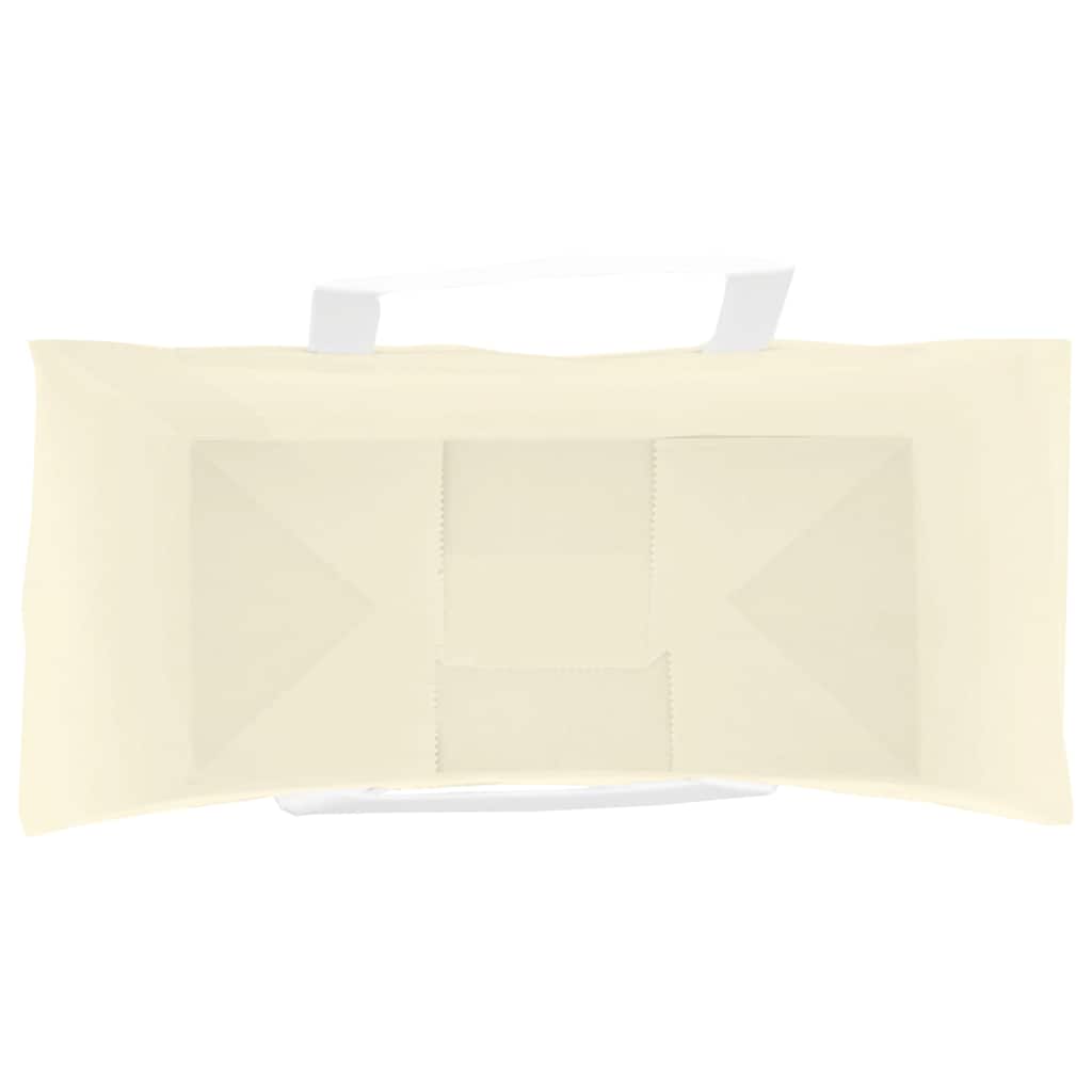 Papirnate vrećice 50 kom s ručkama žute 26x12x35 cm