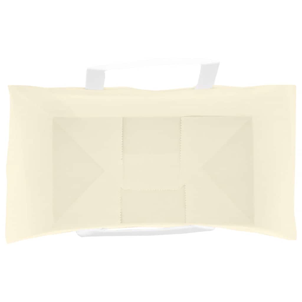 Papirnate vrećice 250 kom s ručkama žute 15x8x21 cm