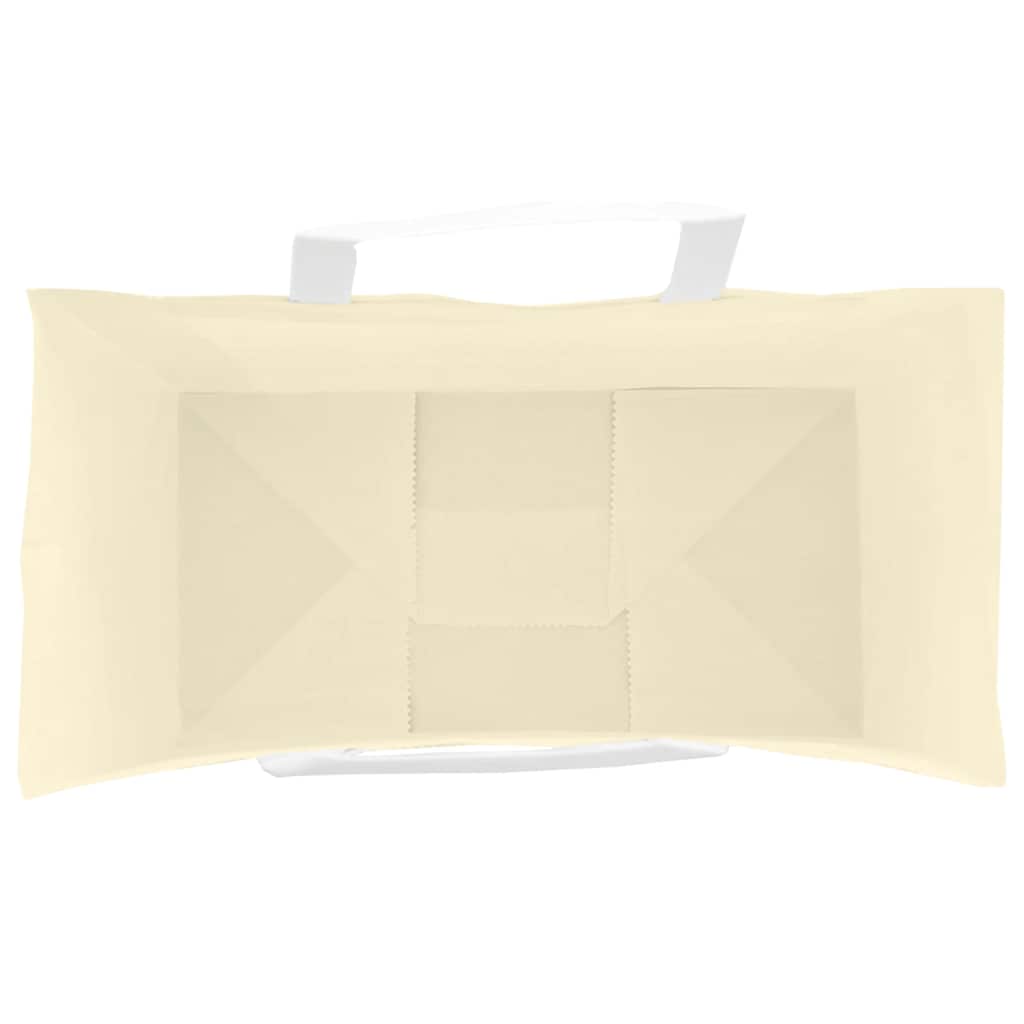 Papirnate vrećice 250 kom s ručkama žute 32x17x25 cm