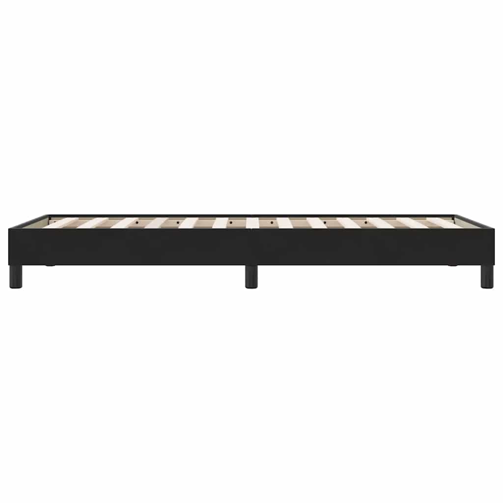 Box Spring krevet bez madraca crni 100x210 cm samt