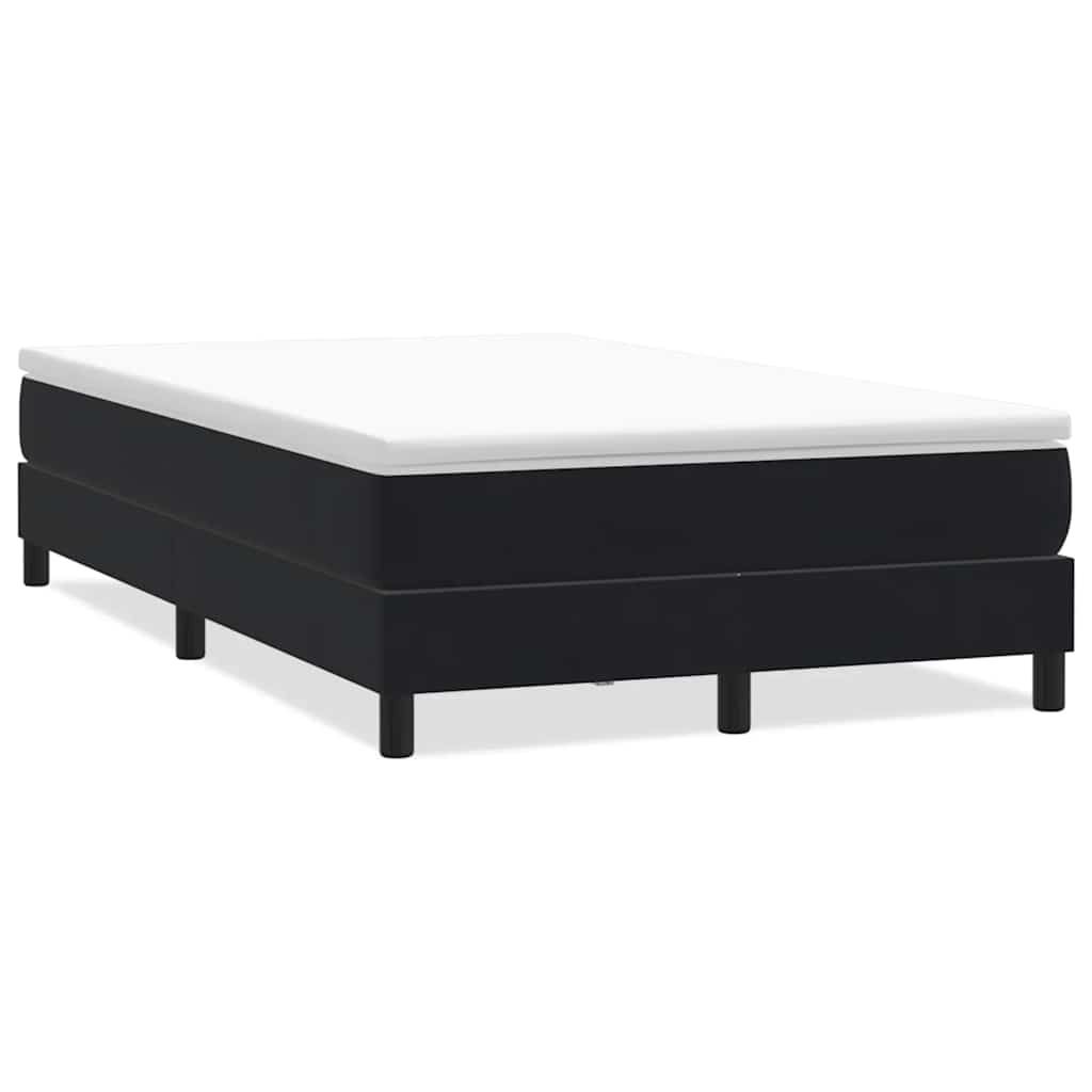 Box Spring krevet bez madraca crni 120x210 cm samt